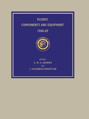 cover image of Fluidic Components and Equipment 1968–9